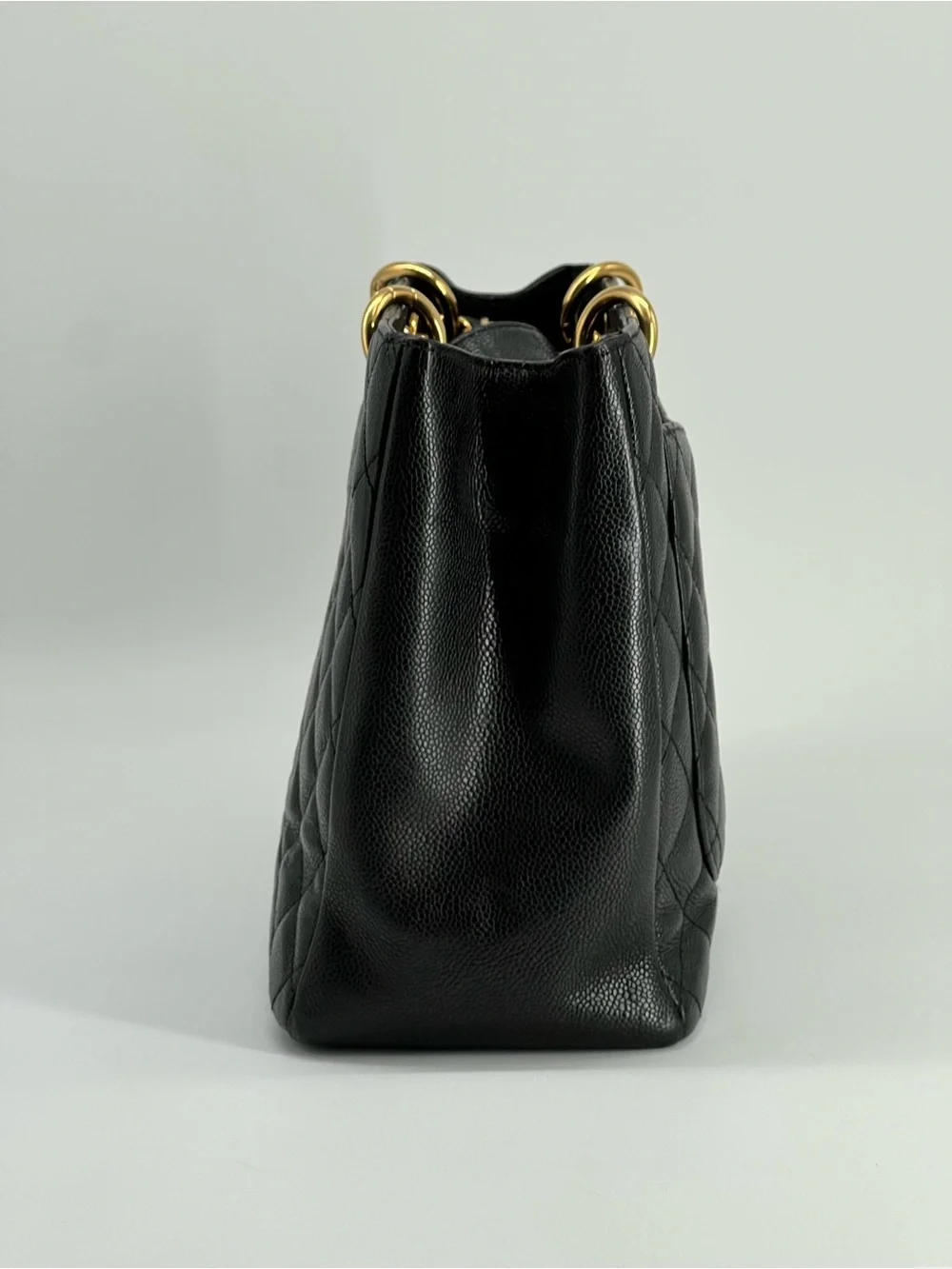 Chanel Grand Shopping Tote GST Caviar Quilted Shoulder Bag
